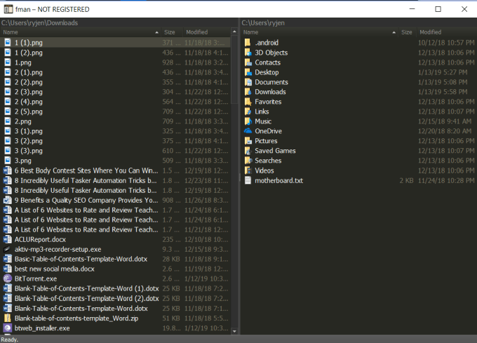 file explorer for windows like mac